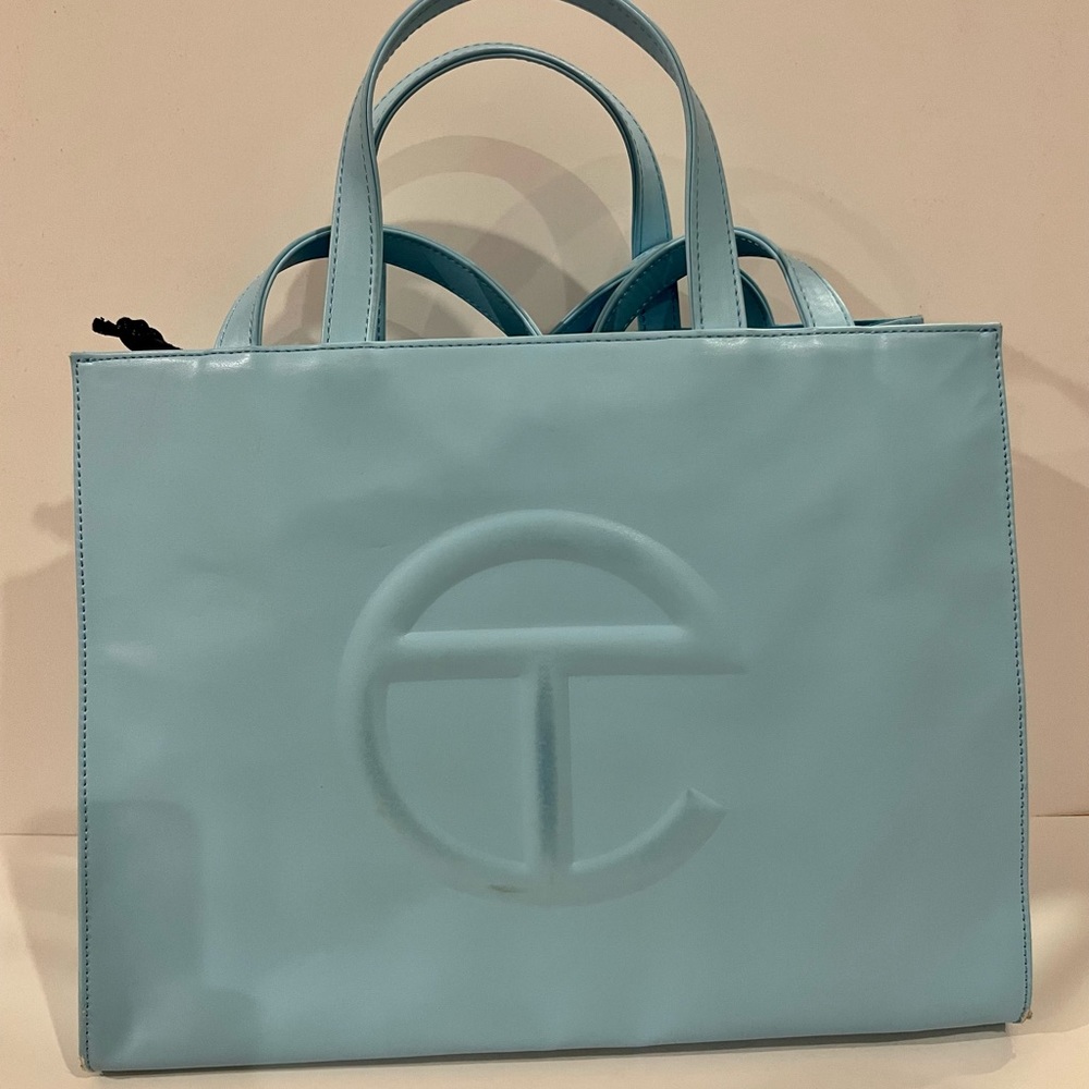 Telfar Bag Pool Blue Medium